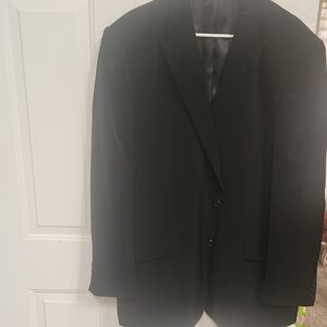 Classic Men's Black Coat